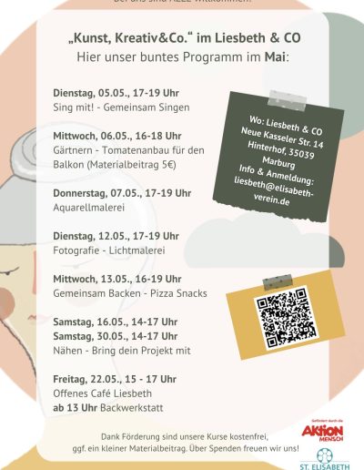 Programm Liesbeth & Co Mai 2026