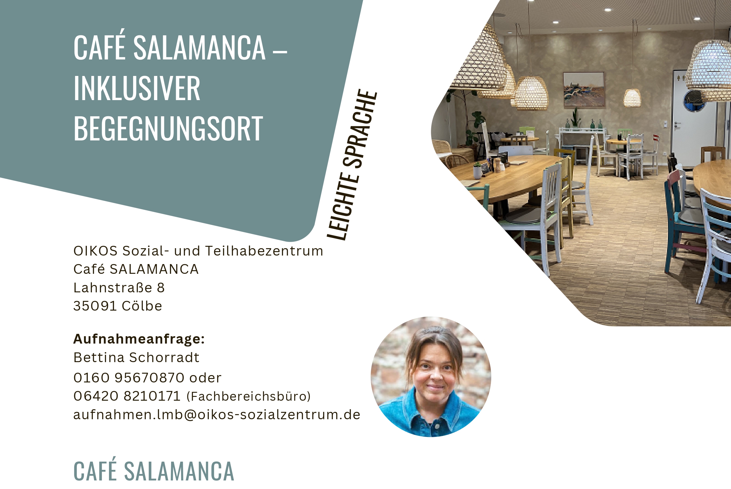 Bildausschnitt OnePager Angebot Café SALAMANCA