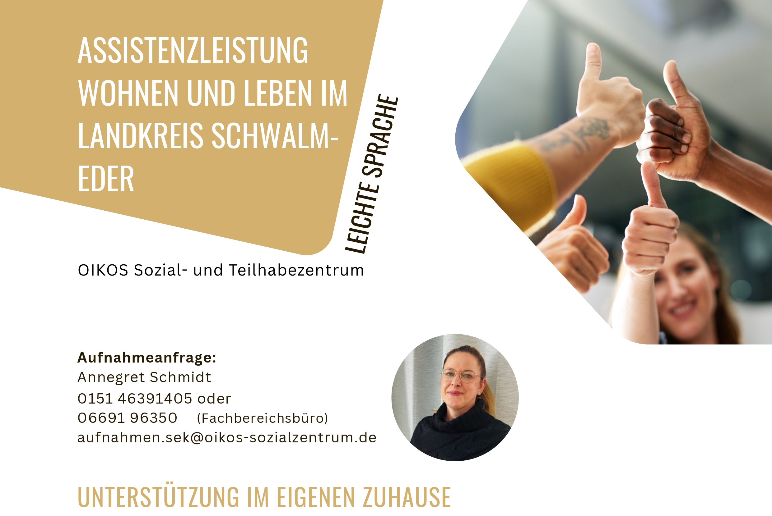Bildausschnitt OnePager Angebot BeWo SEK