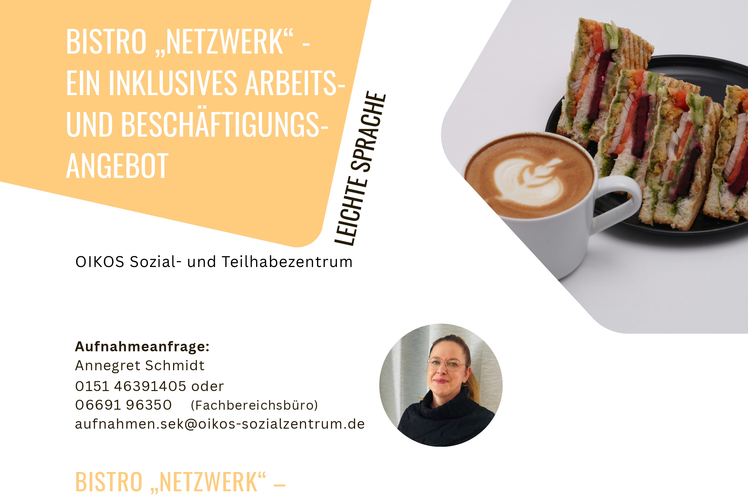 Bildausschnitt OnePager Angebot Bistro Netzerk Frielendorf