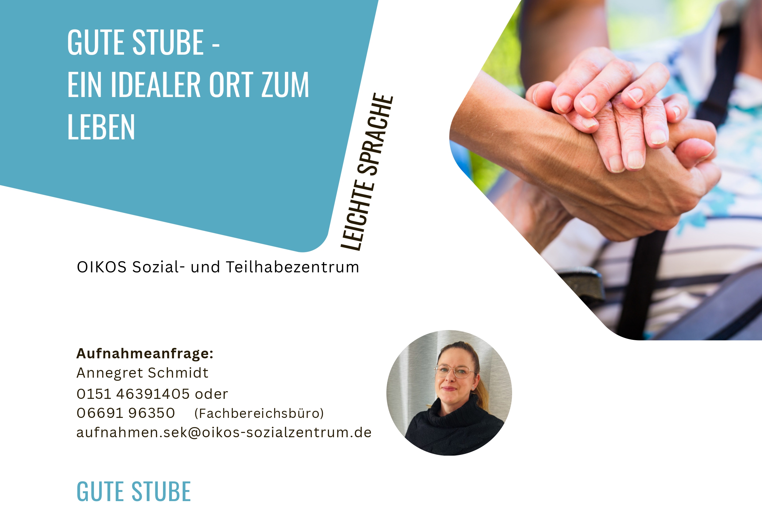Bildausschnitt OnePager Angebot Gute Stube