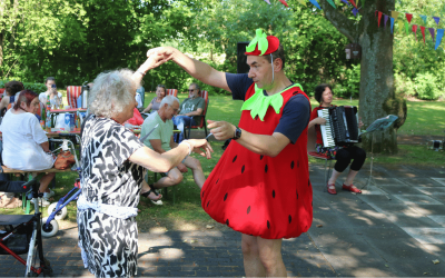 Hausgemeinschaften an der Wetschaft feiern Sommerfest