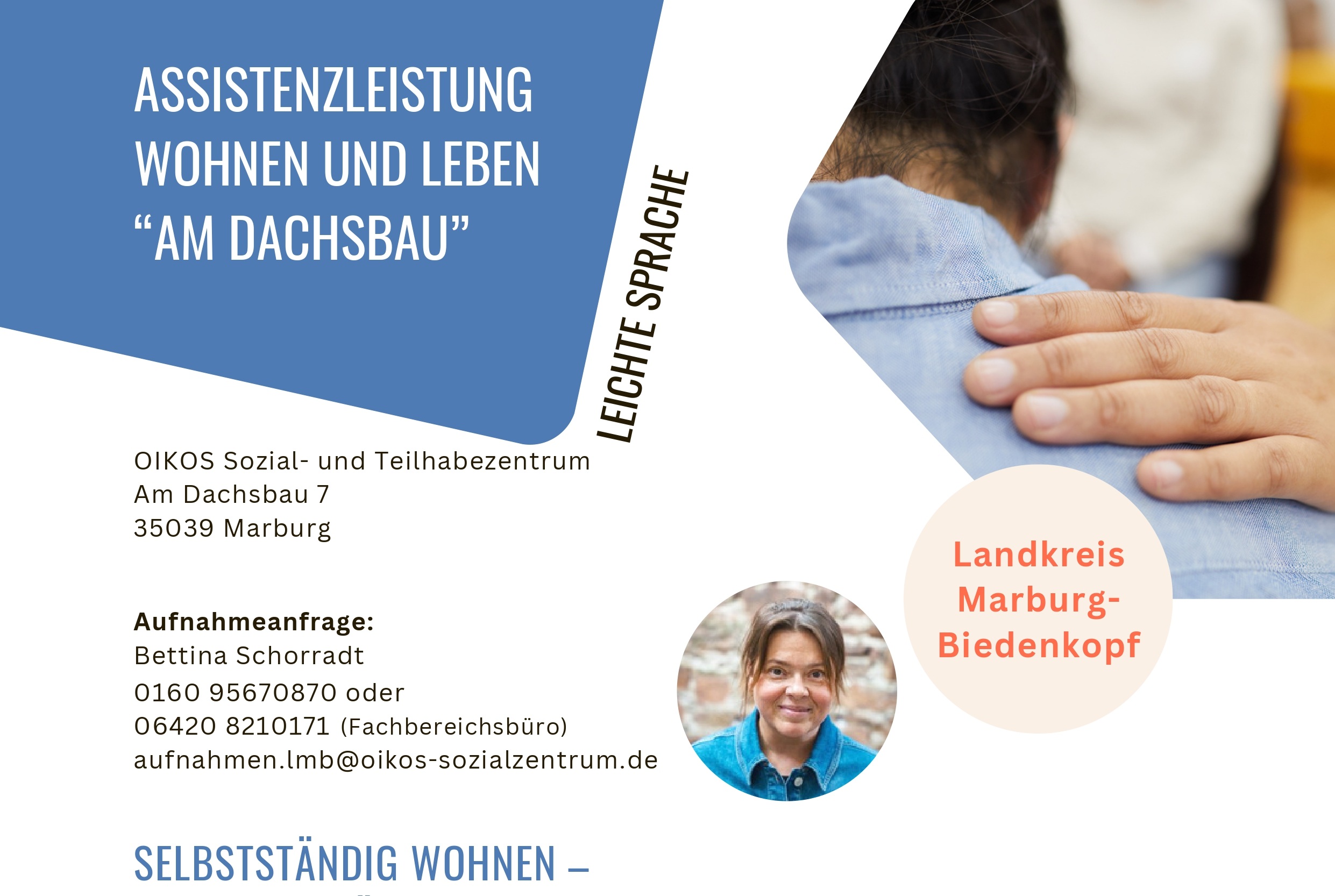 Bildausschnitt OnePager Angebot Dachsbau